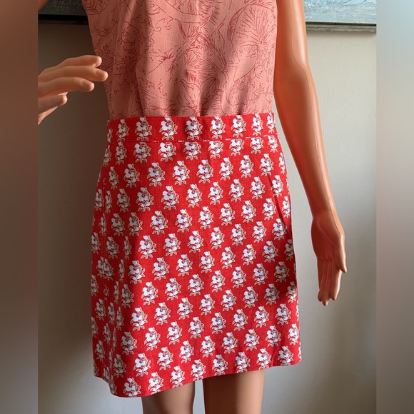 J Crew Floral Skirt - Picture 4 of 11